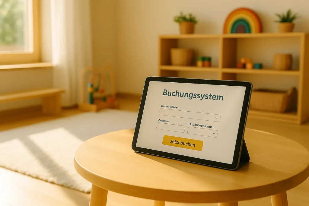 Bild von Tablet für Indoorspielplatz Salzburg buchen